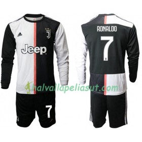 Jalkapallo Pelipaidat Juventus Ronaldo 7 Lasten Kotipaita 2019-2020 Pitkähihainen